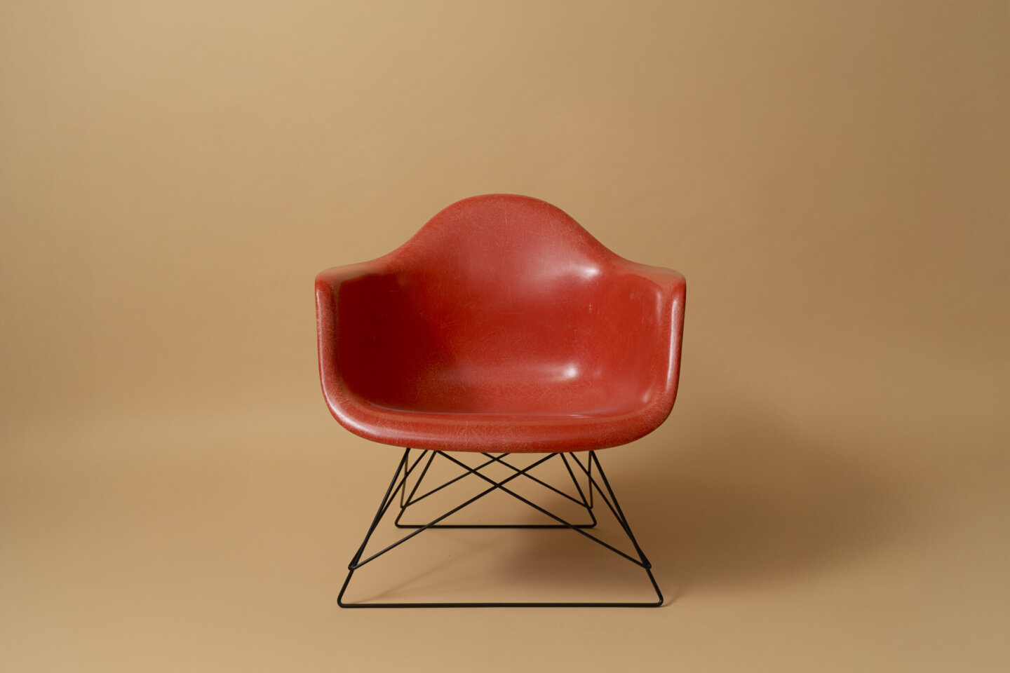 Eames Orange Arm Shell