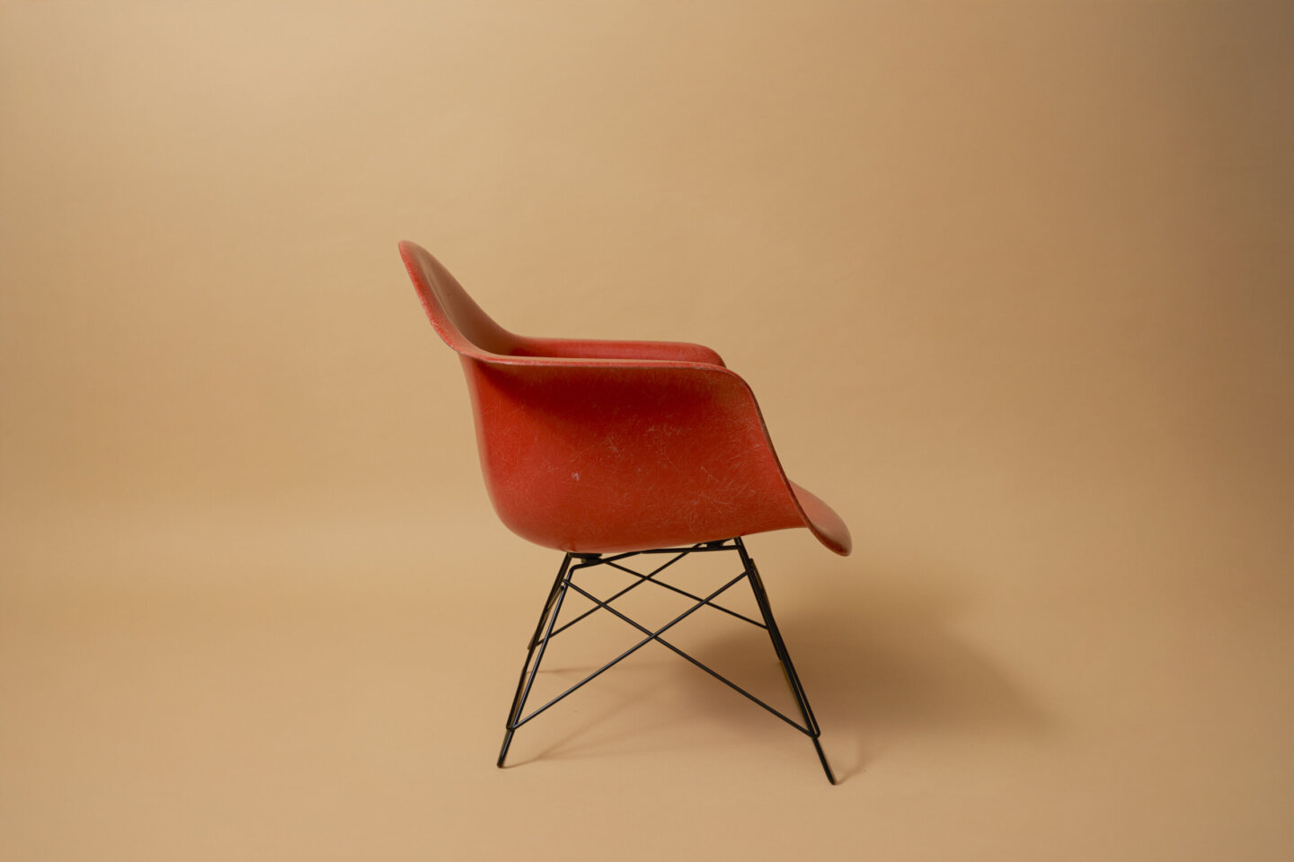 Eames Orange Arm Shell