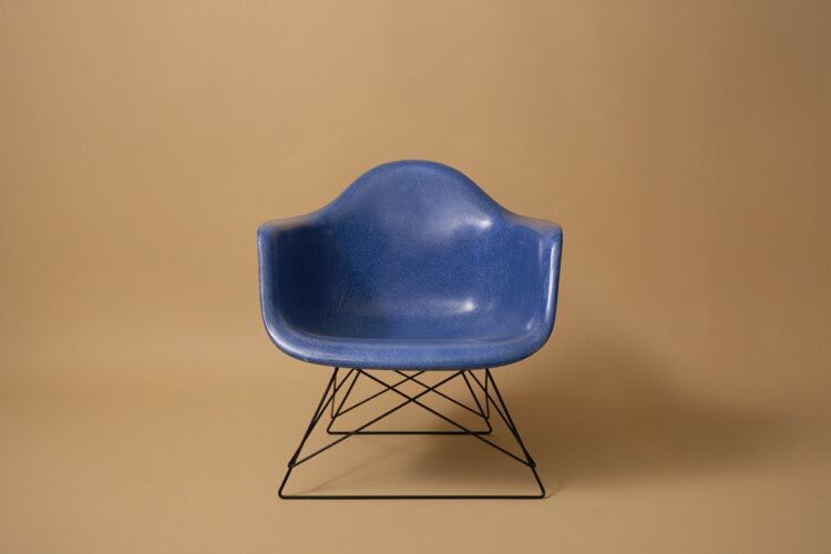 Eames Blue Arm Shell