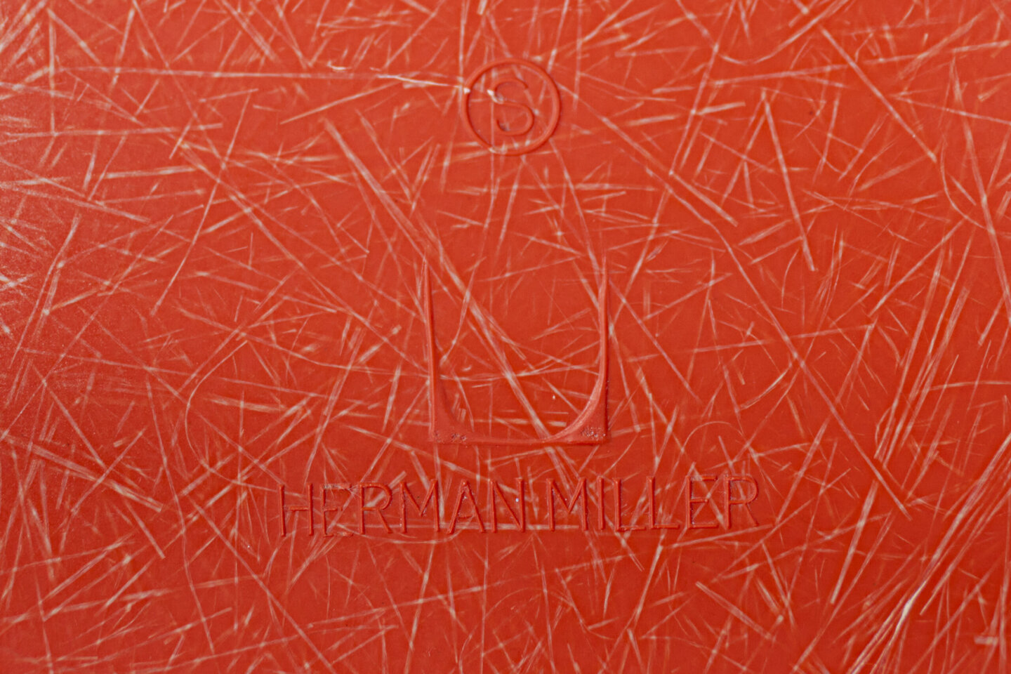 Eames Orange Arm Shell