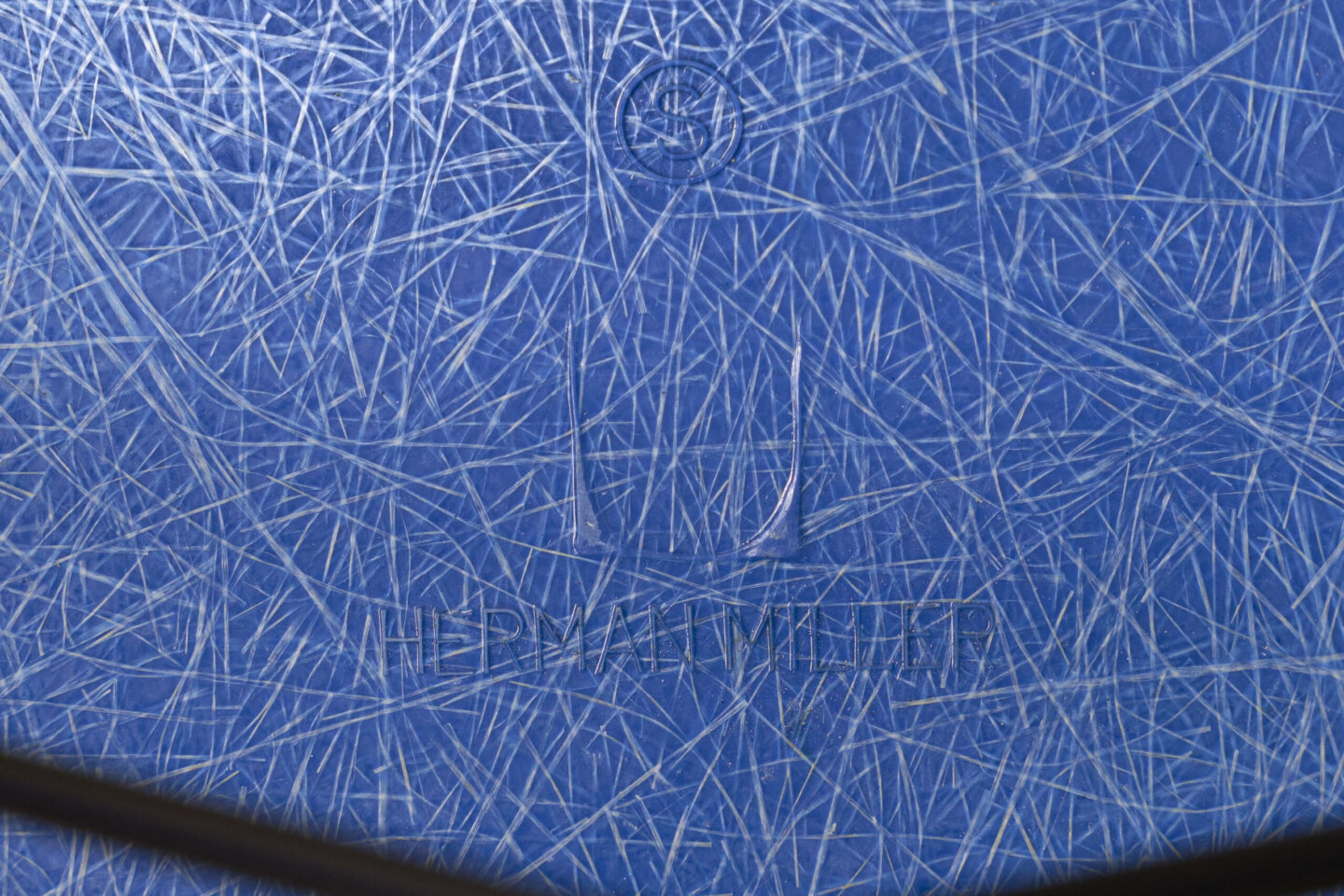 Eames Blue Arm Shell