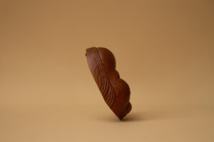 【伝統工芸】木彫面 お多福（おかめ）