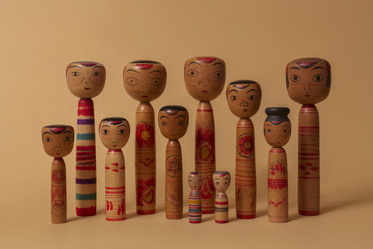 会津中ノ沢 蛸坊主こけし