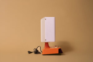 ナショナル デジタルクロック付デスクランプ